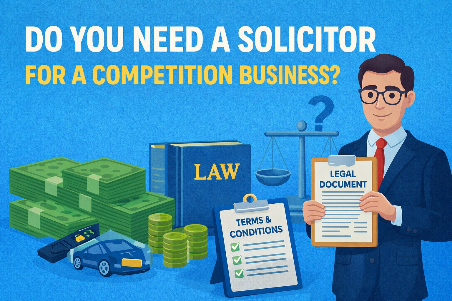 Do you need a solicitor for a competition business?