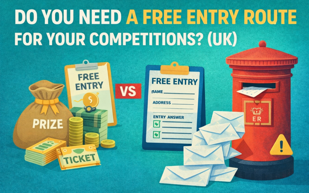 Do You Need a Free Entry Route For Your Competitions?